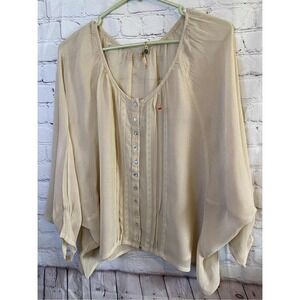 Chic Beige Women's Blouse